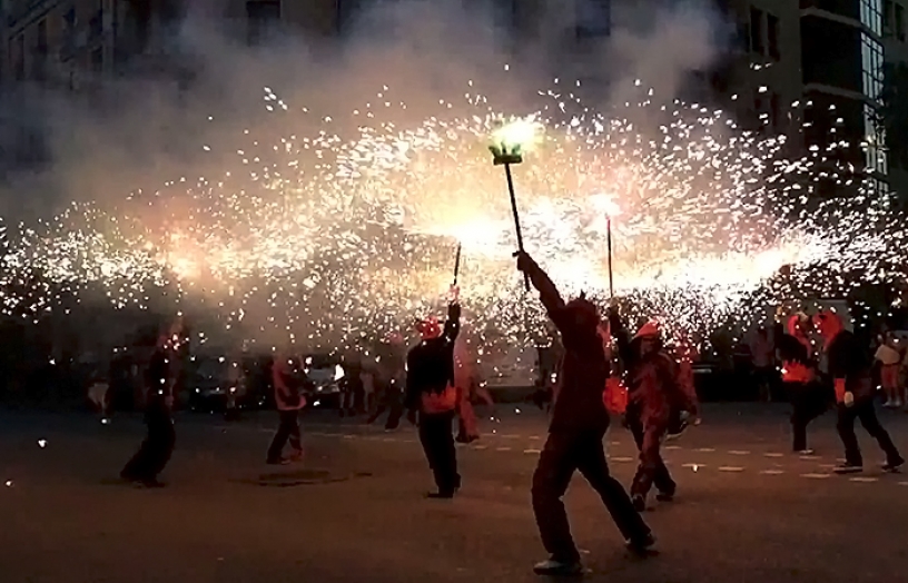 Diables in Eixample