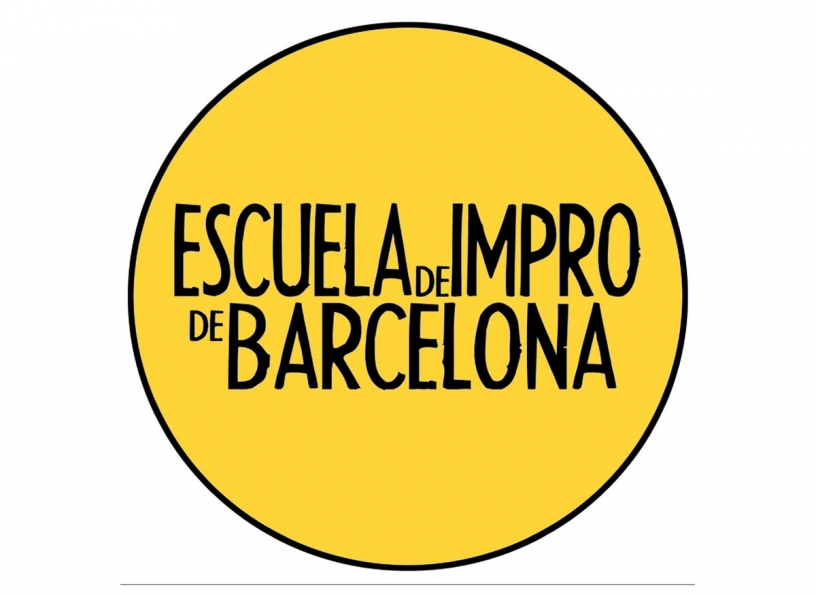 Logo of the Impro School of Barcelona