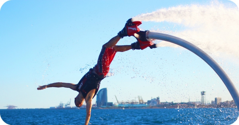 Flyboard in Barcelona