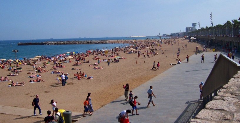 playa llevant barcelona