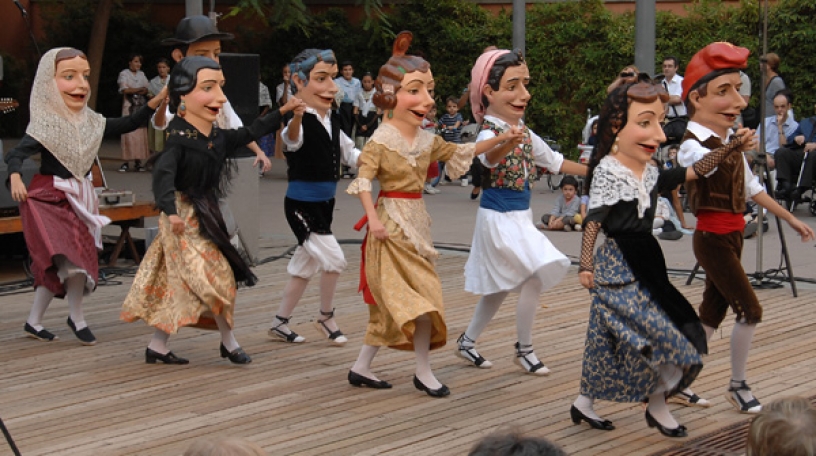 Bailando en la calle