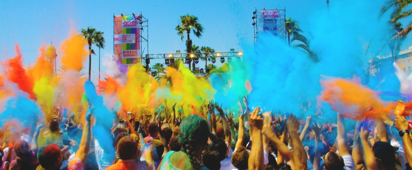 Holi Pride Festival in Barcelona