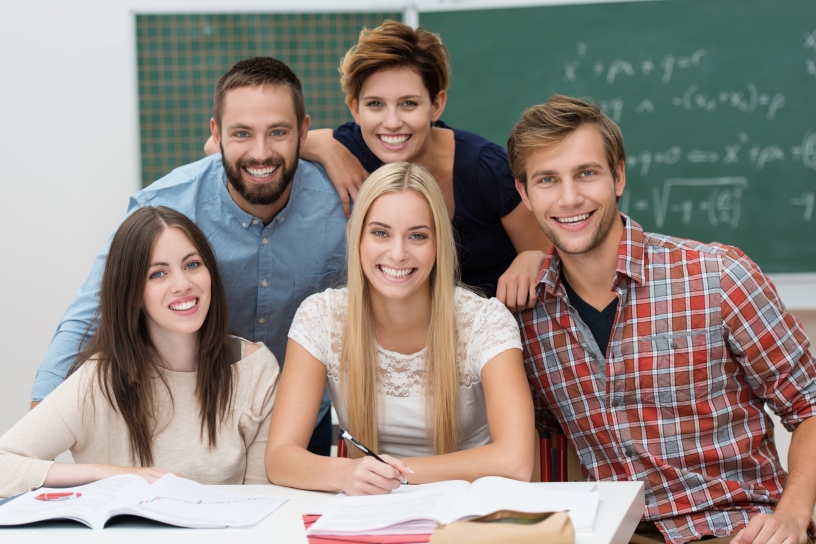 Studenten in Sant Andreu