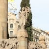 Statues Verdaguer Square