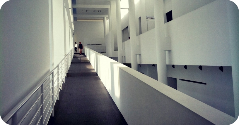 Wheelchair ramp at MACBA