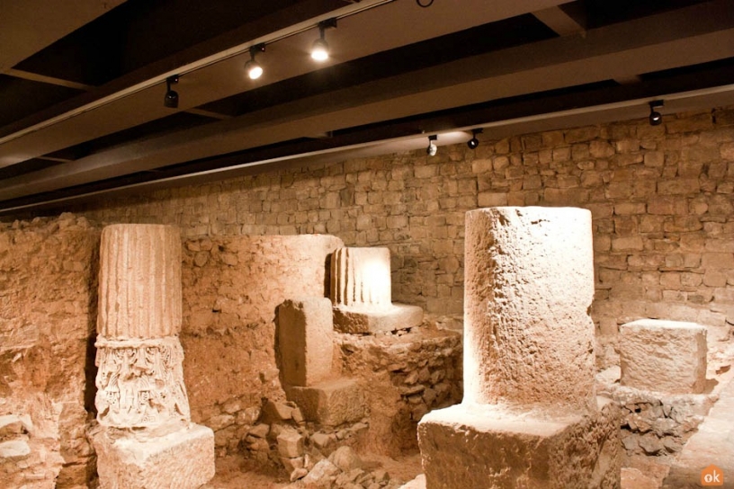 Columna Romana MUHBA Barcelona