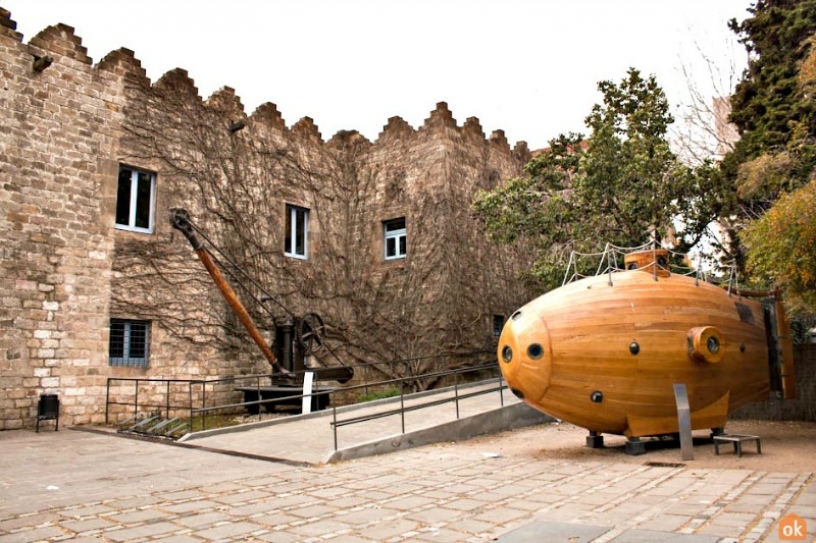 Maritime Museum exterior Barcelona