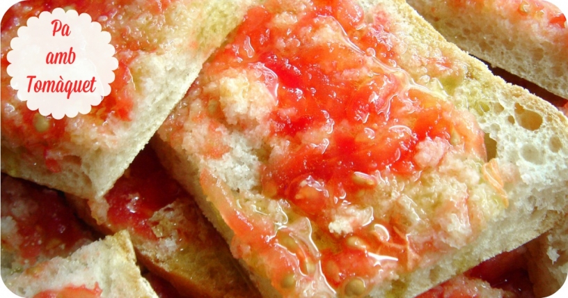 Pan con tomate