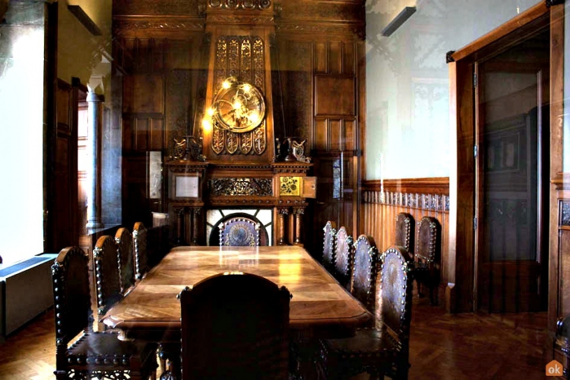 Sala da pranzo Palau Güell Barcellona