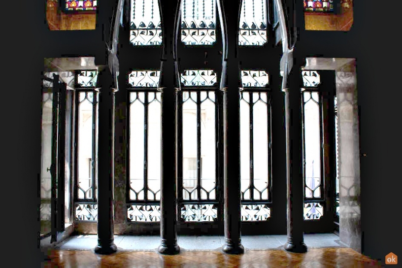 Piano terra del Palau Güell Barcellona