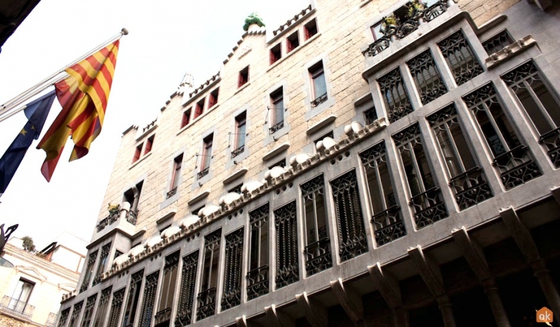 Fachada Palau Güell Barcelona