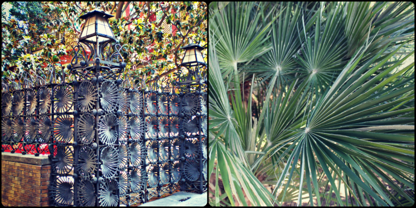 The palm leaf of Casa Vicens