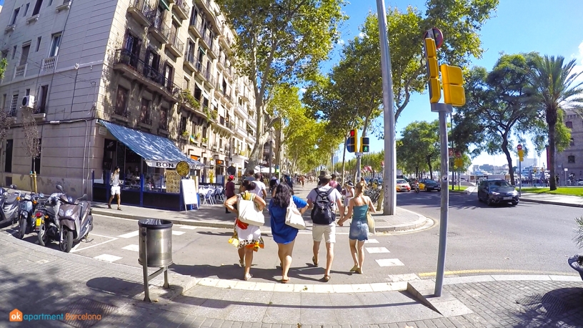 Passeig de Joan de Borbo Barceloneta