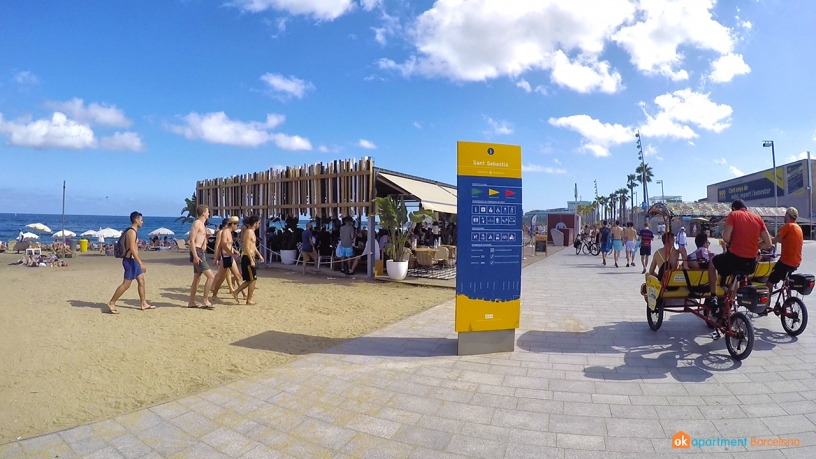 Platja de San sebastian Barceloneta 