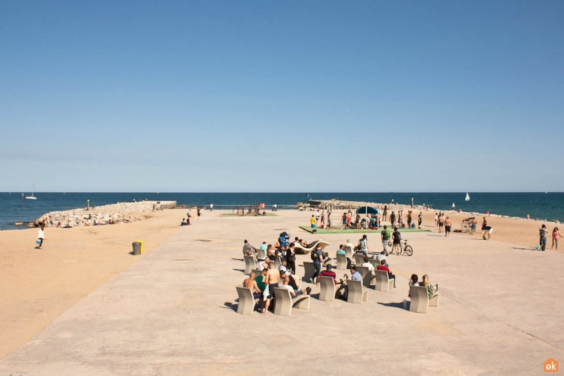 Stranden Barceloneta 2