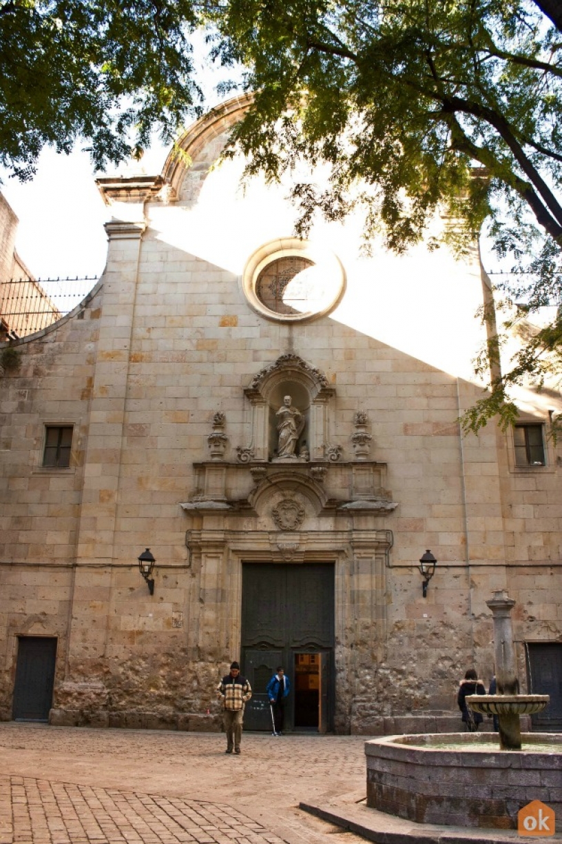 Kirche Felipe Neri Barcelona