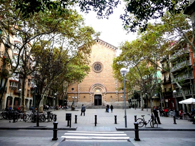 Plaza de la Virreina Barcellona