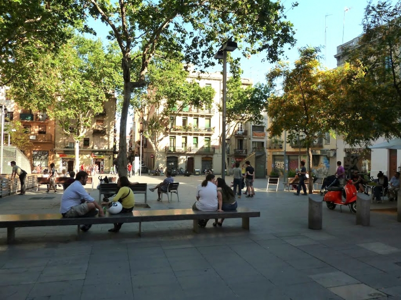 Plaza del Diamant Barcellona