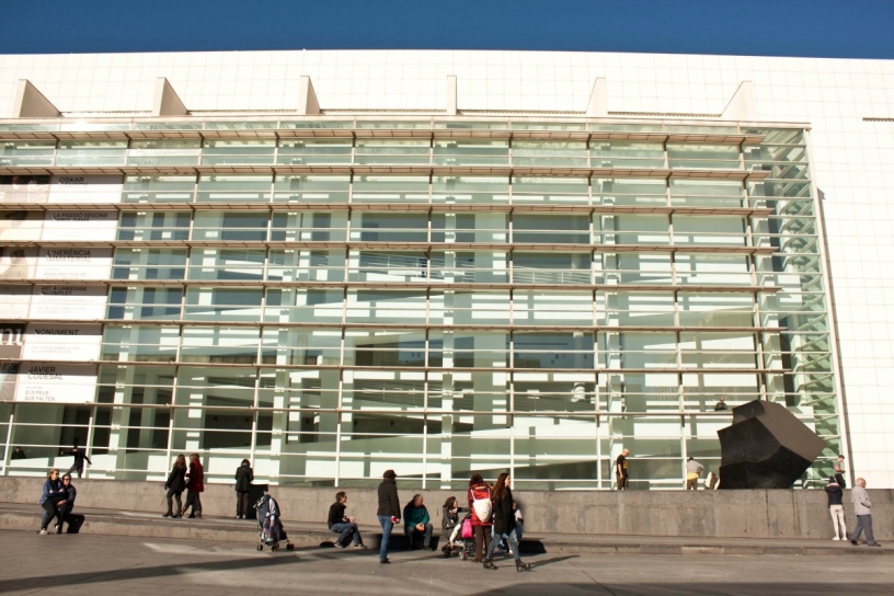 Plaza dels Angels Barcellona