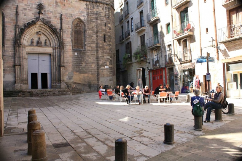 Plaza de Sant Just Barcellona