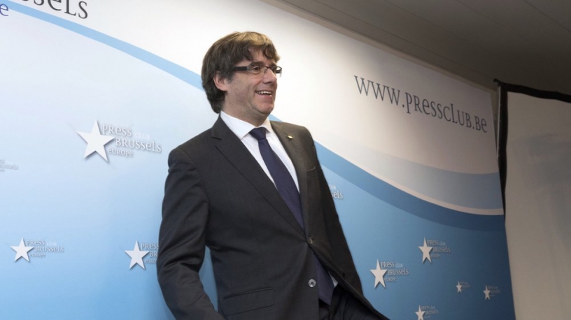 Puigdemont Press Club Bruskela