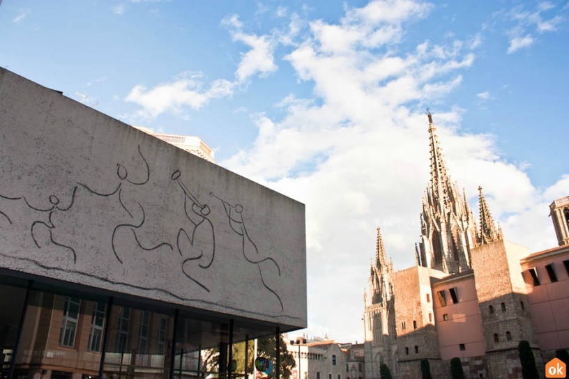 Fregio Picasso Plaza Nova Barcellona