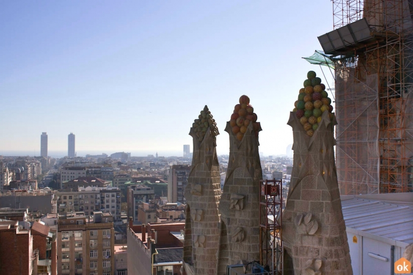 Turm der Sagrada Familia