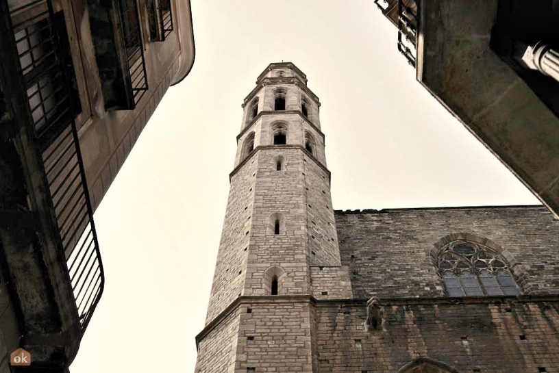 Tower Santa Maria del Mar Barcelona