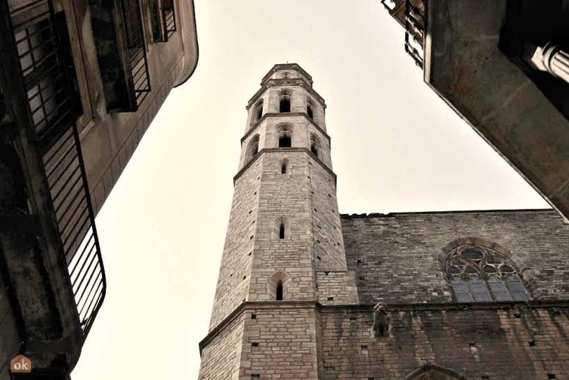 Santa Maria del Mar Turm Barcelona