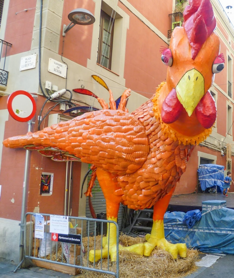 Festa major de Gracia chicken