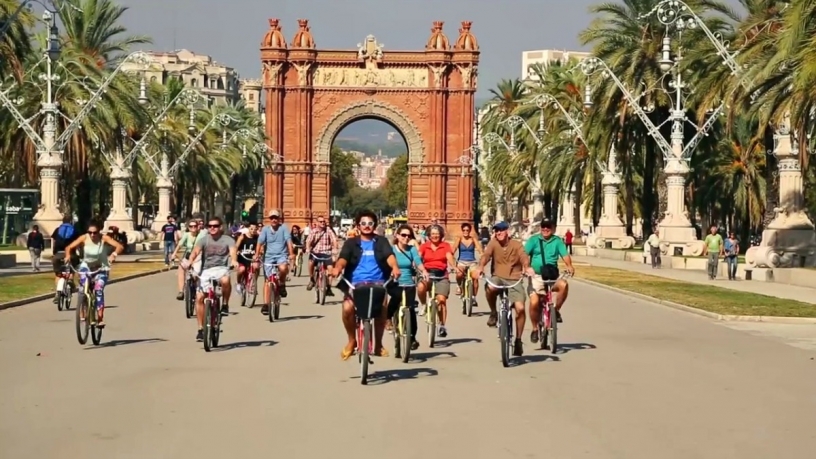 Barcellona in bici