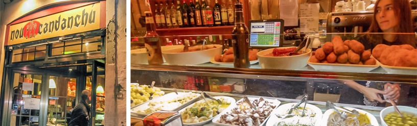 non tourist tapas barcelona