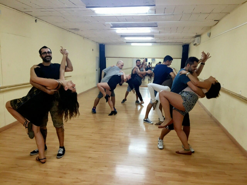 Cours de salsa en couple à l'Ecole de Salsa de Barcelone