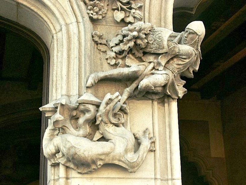 Dragón Casa Amatller Barcelona