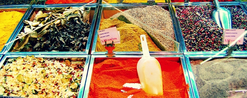 Spices at Santa Caterina Market