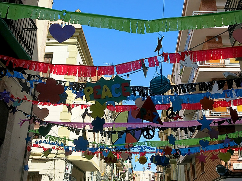 Calles decoradas