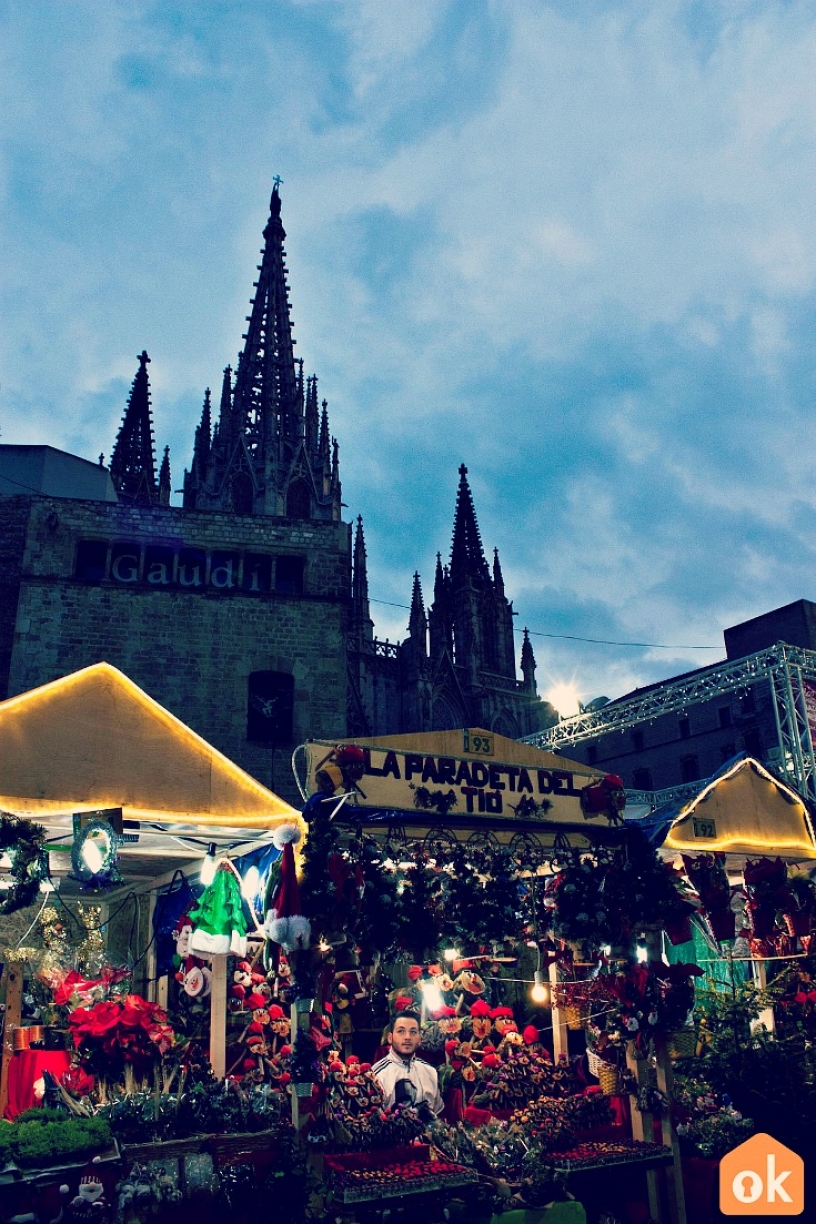 Barcelona weihnachtsmarkt