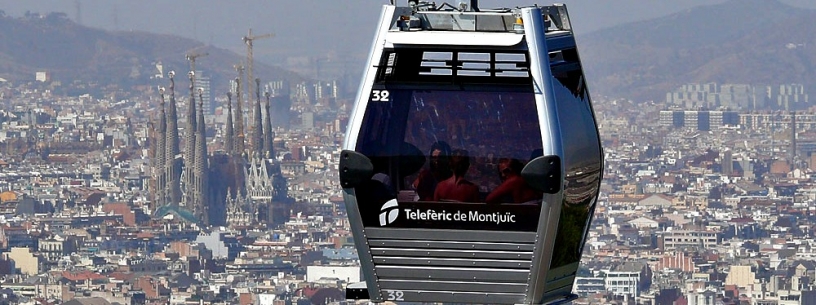 Teleferico na Montjuic