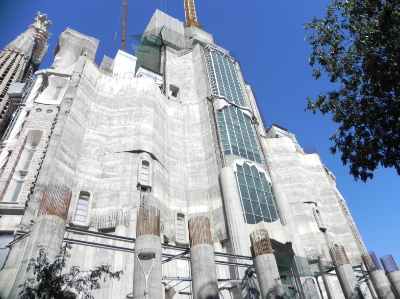 Exterior de la Sagrada Familia: la fachada de la Gloria