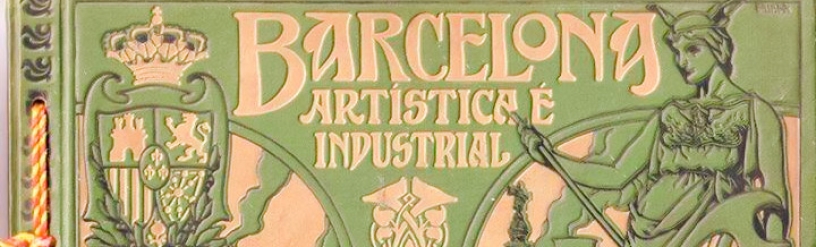 Copertina del libro, Barcellona artistica ed industriale