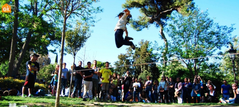 Slackline Ciutadella