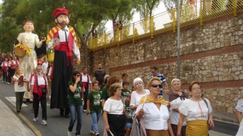 The dance of the Gegants