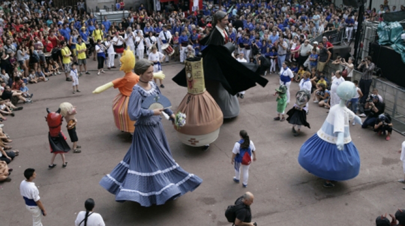 Gigantes bailando