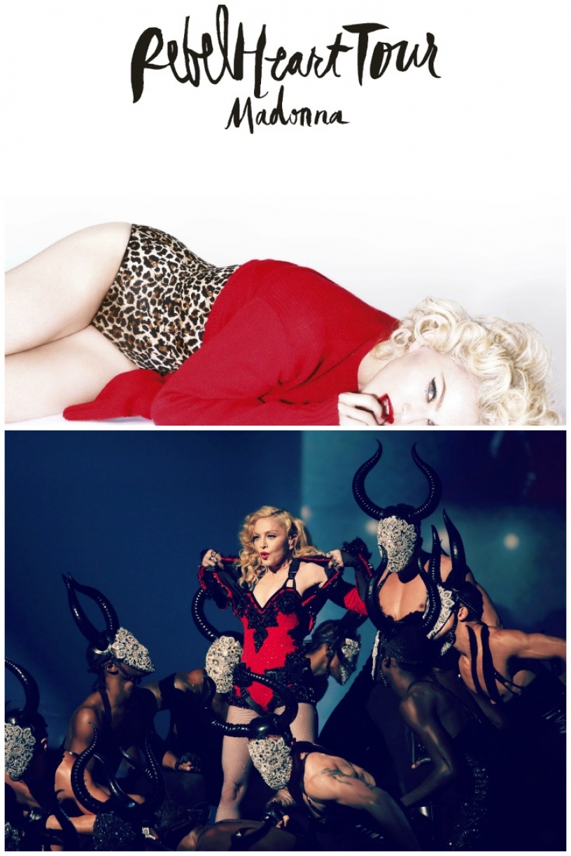 Madonna Rebel Heart tour Barcelone