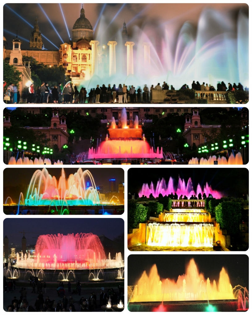 Fontaine Magique à Barcelone