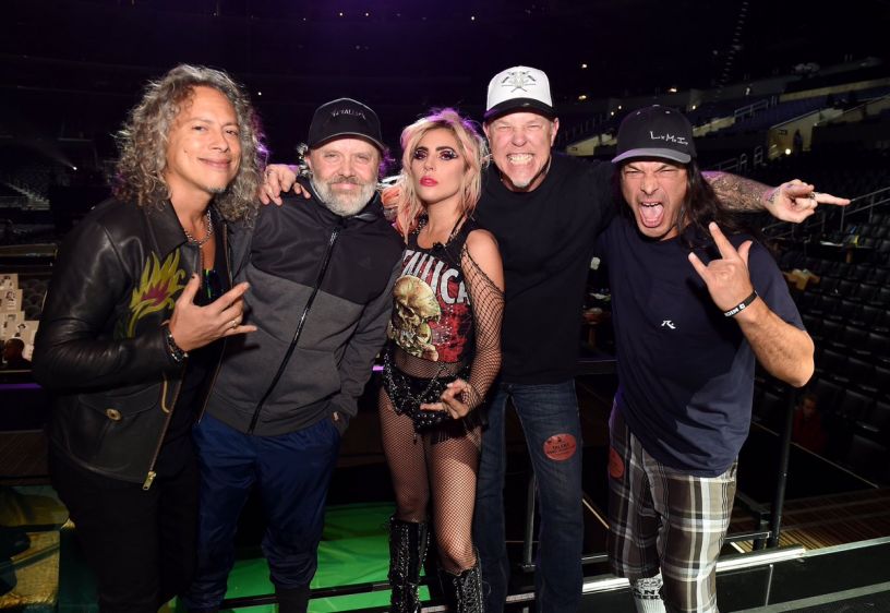 Metallica y Lady Gaga