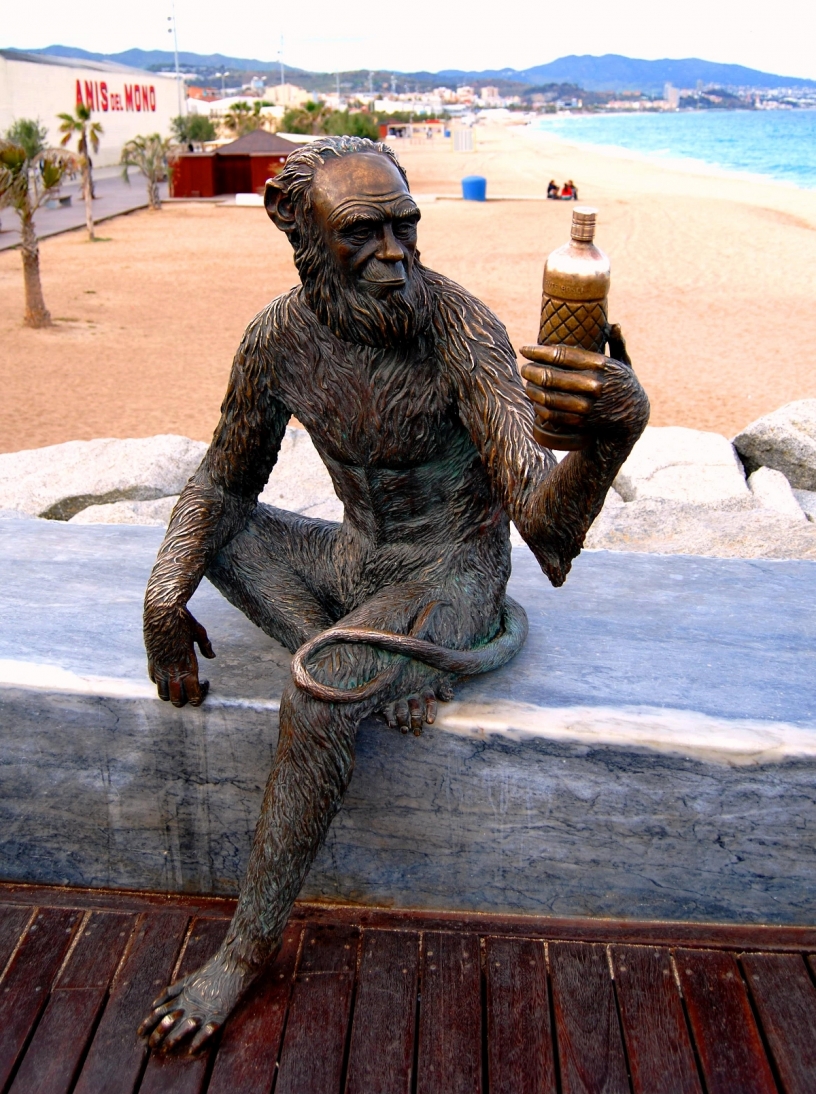  Статуя обезьяны, Бадалона