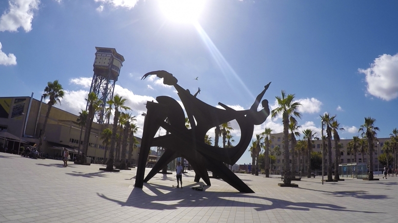 Statue Barceloneta 