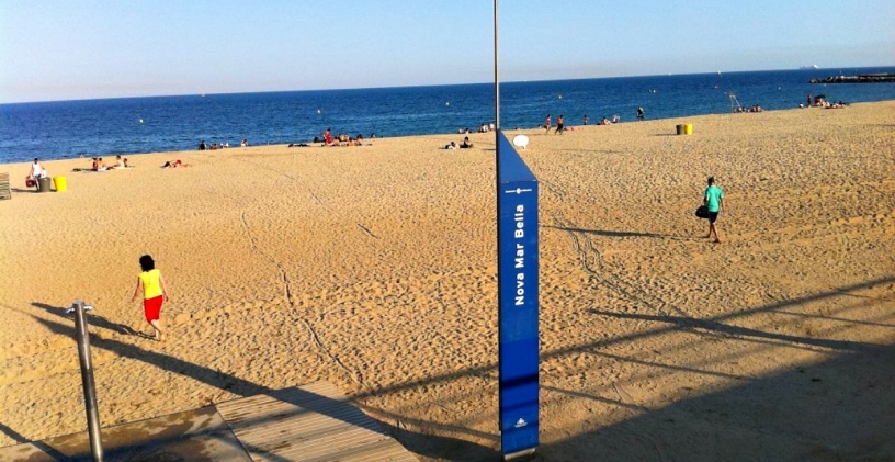 Plaża Nova Mar Bella Barcelona