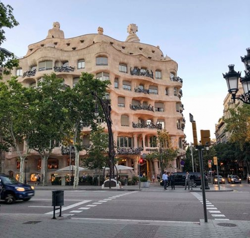 Exterior of La Pedrera - Casa Milà